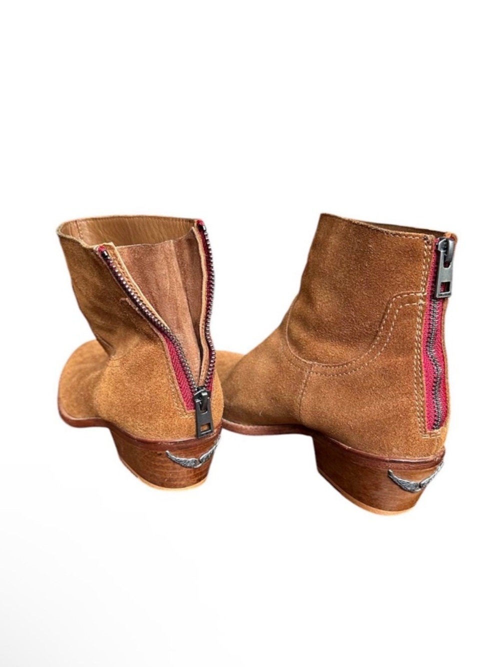 Zadig & Voltaire ankle boots genuine suede